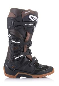 Alpinestars Tech 7 Enduro Boots Black/dark Brown Sz 09