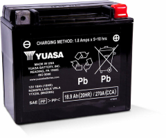 Yuasa Battery Ytx20l Sealed Factory Activated