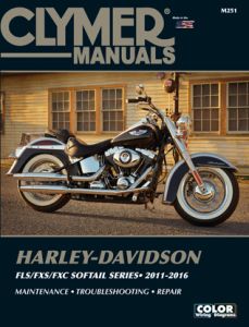 Clymer Repair Manual Harley Softail