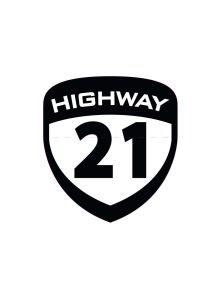 Highway 21 Shield Die Cut Sticker 3.75" X 4.125" 50pks