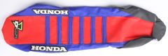 D-cor Seat Cover Blue/red/blue