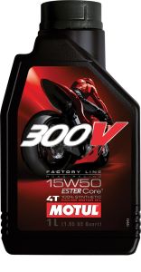 Motul 300v 4t Competition Synthetic Oil 15w50 Liter