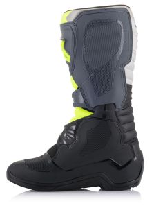 Alpinestars Tech 3 Boots Blk/cool Grey/ylw/fluo Sz 08