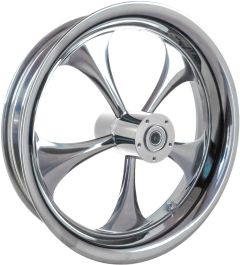 Baggernation Srt Wheel And Rake Kit High 5 Chrome  Chrome