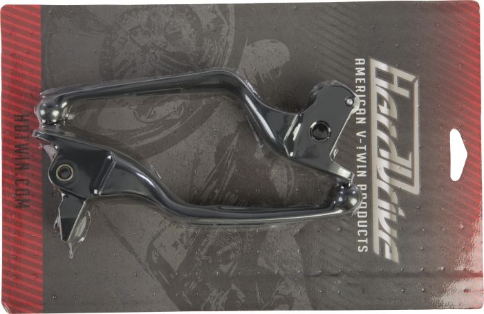 Harddrive Touring Levers 3-slot Blk Hydro Clutch  Black